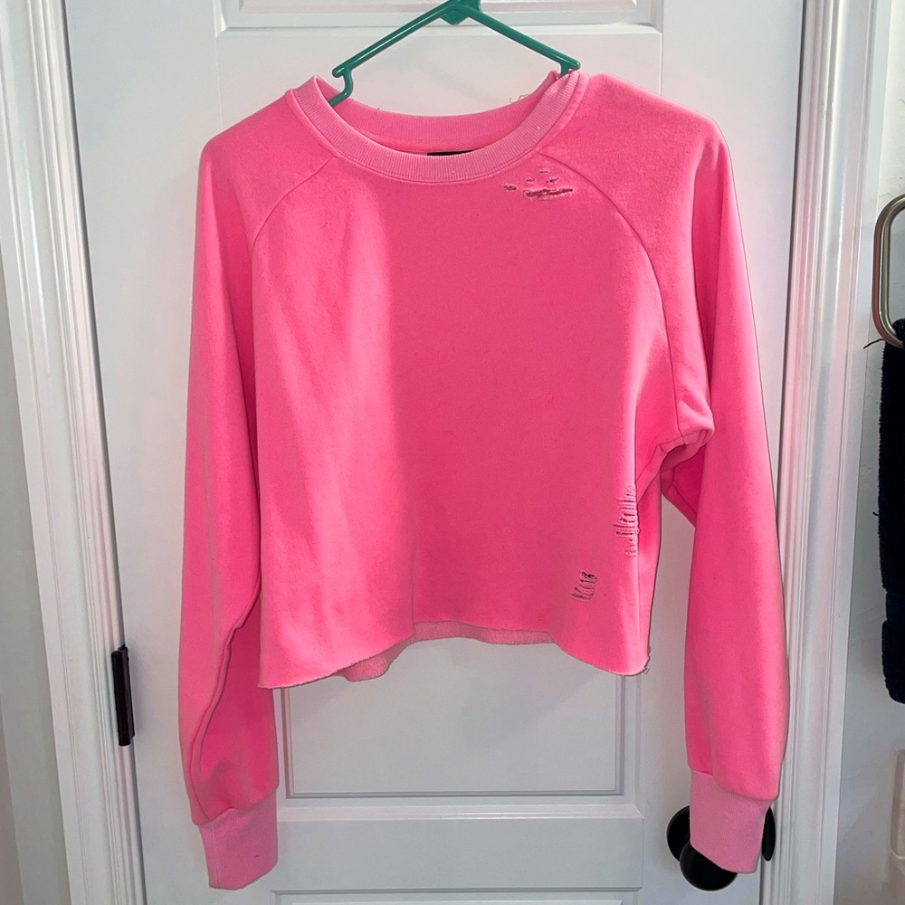 Neon Pink Sweatshirt
